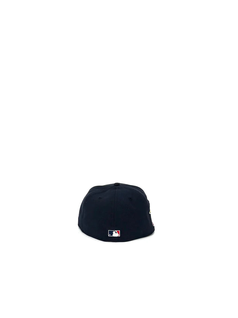 NEW ERA "ATLANTA BRAVES NAVY BLUE RED BOTTOM 59FIFTY"
