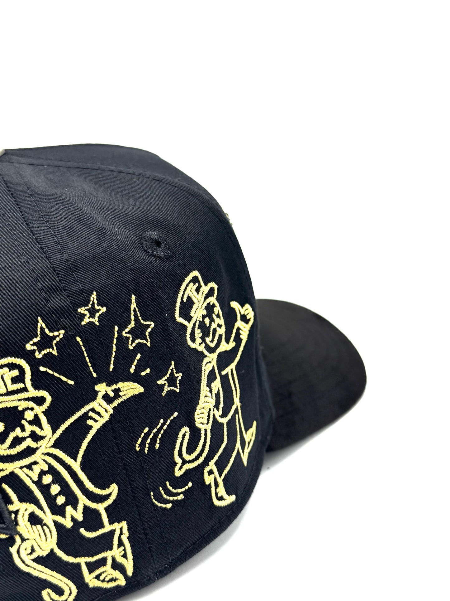 JC HATS "JUMP XY BLACK/GOLD"