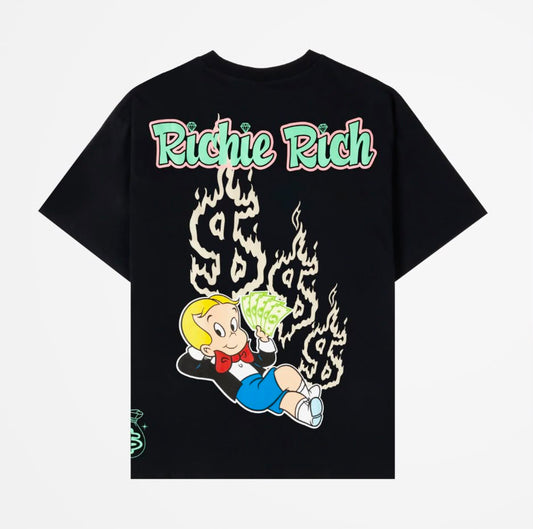 PLAYERA RICHIE RICH "DOLLAR SIGNS"
