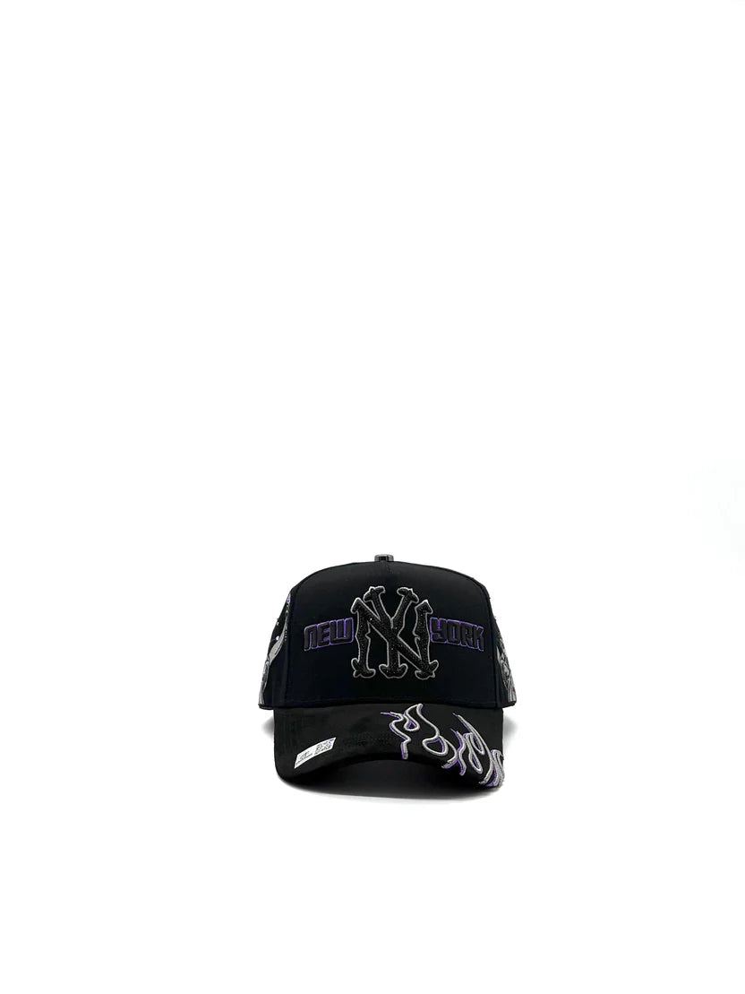 CAPS FANS "NY FLAMES PURPLE"