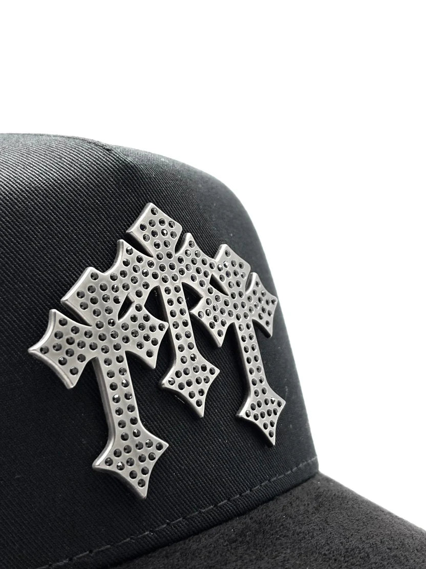BARBAS HATS "CHROME BLACKOUT"