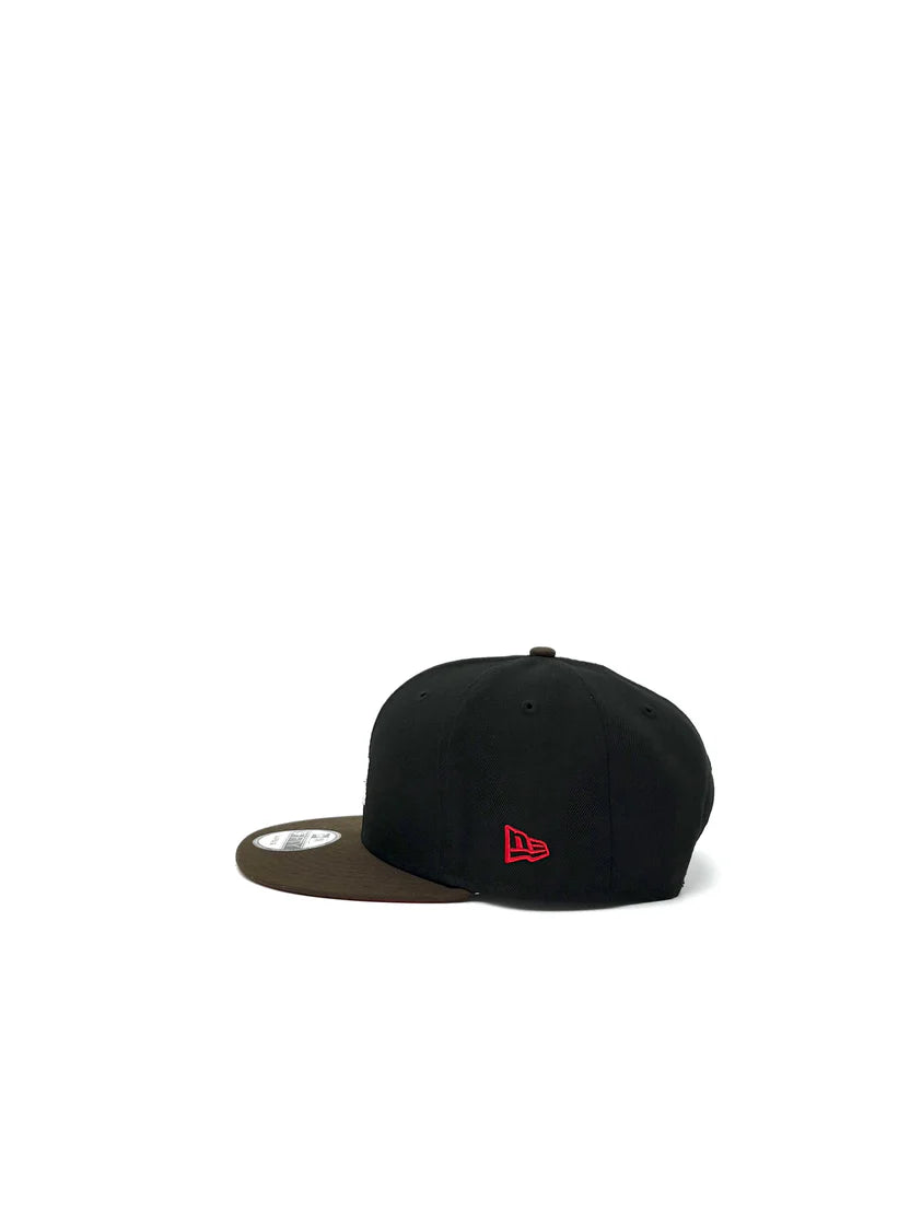 NEW ERA "LOS ANGELES DODGERS BROWN VISOR 9FIFTY SNAPBACK"