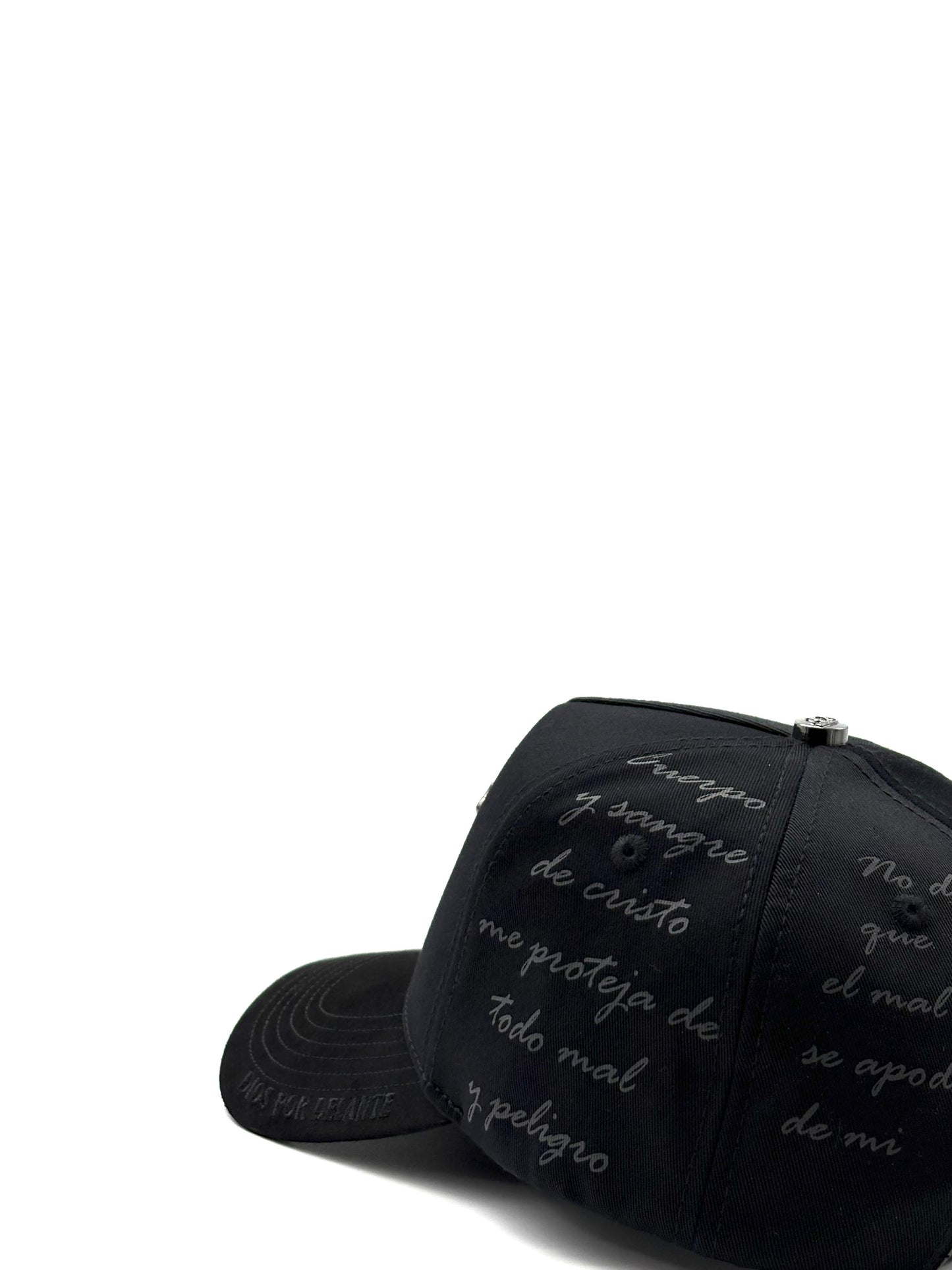 CAPS FANS  "CHROME CROSS BLACK"