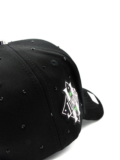 CAPS FANS "JUNIOR H BLACK/PINK CRYSTALS EDITION"