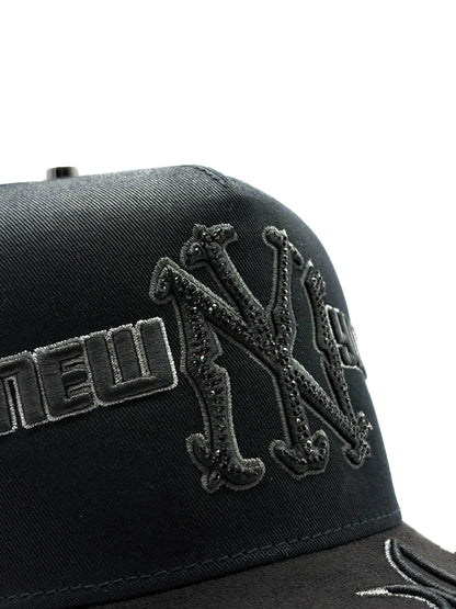 CAPS FANS "NY CRYSTALS BLACK"