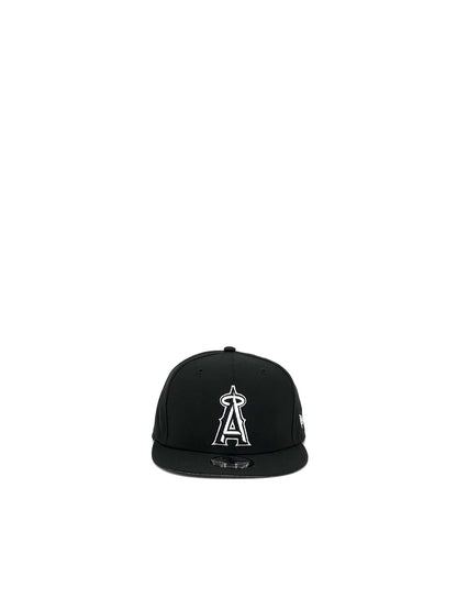 NEW ERA "LOS ANGELES ANGELS BLACK & WHITE 9FIFTY SNAPBACK"