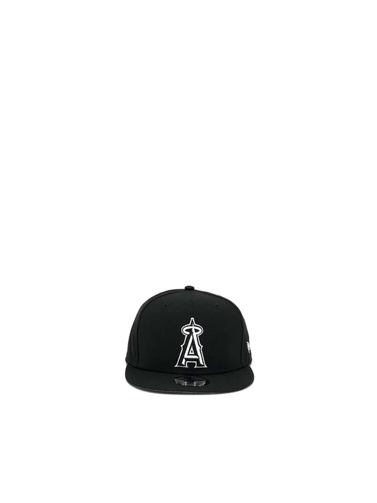 NEW ERA "LOS ANGELES ANGELS BLACK & WHITE 9FIFTY SNAPBACK"
