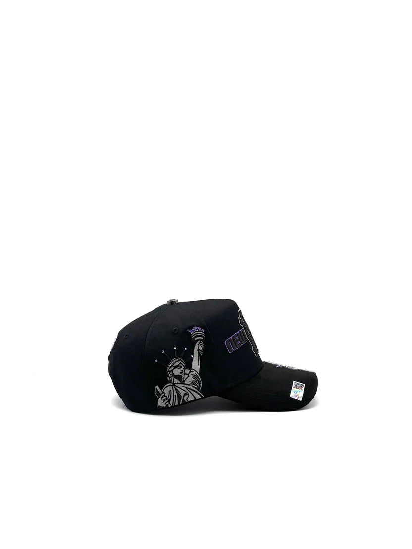 CAPS FANS "NY FLAMES PURPLE"
