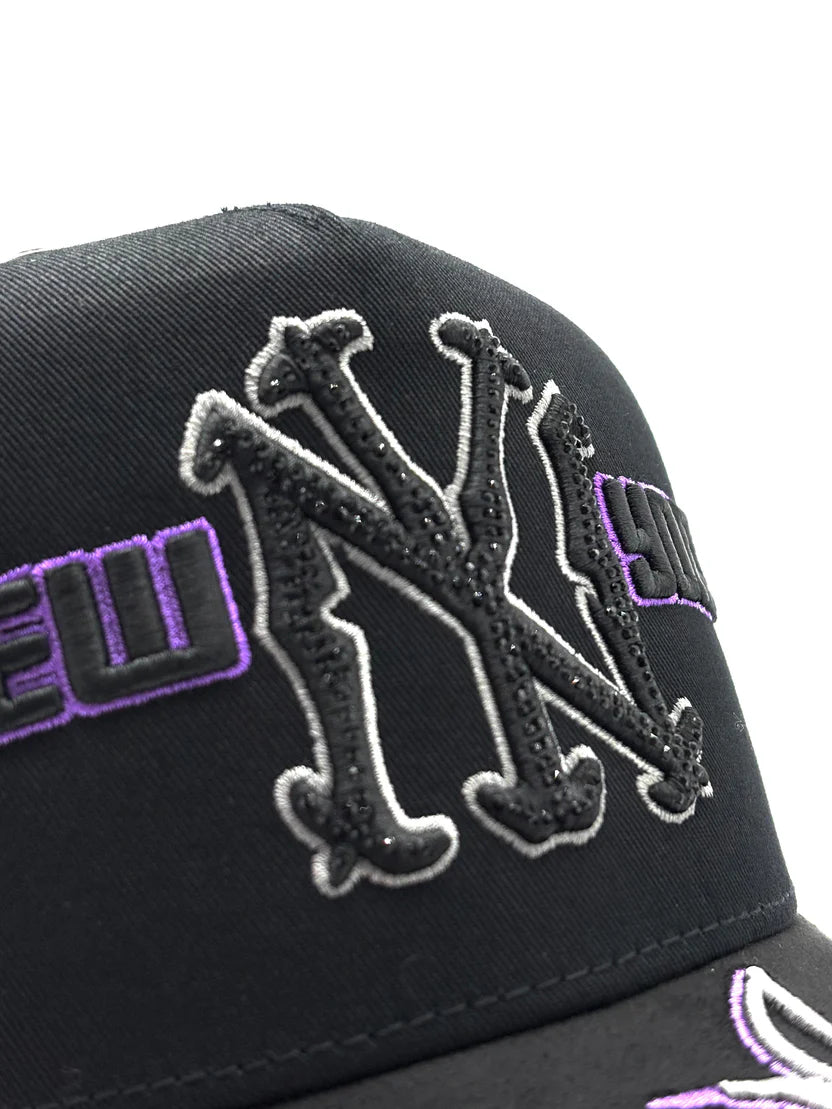 CAPS FANS "NY FLAMES PURPLE"