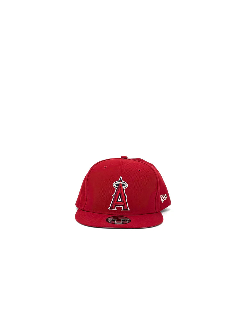 NEW ERA "LOS ANGELES ANGELS MLB BASIC RED 9FIFTY SNAPBACK"