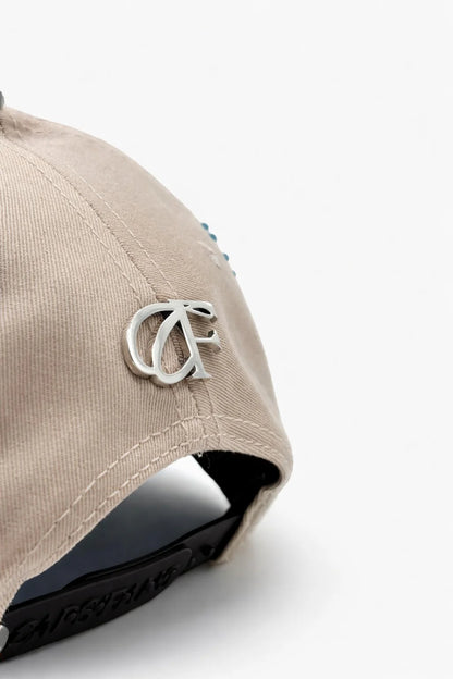 CAPS FANS "NEW YORK NY CRISTALS LIGHT BLUE"