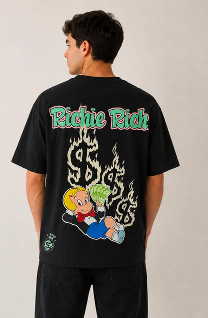 PLAYERA RICHIE RICH "DOLLAR SIGNS"
