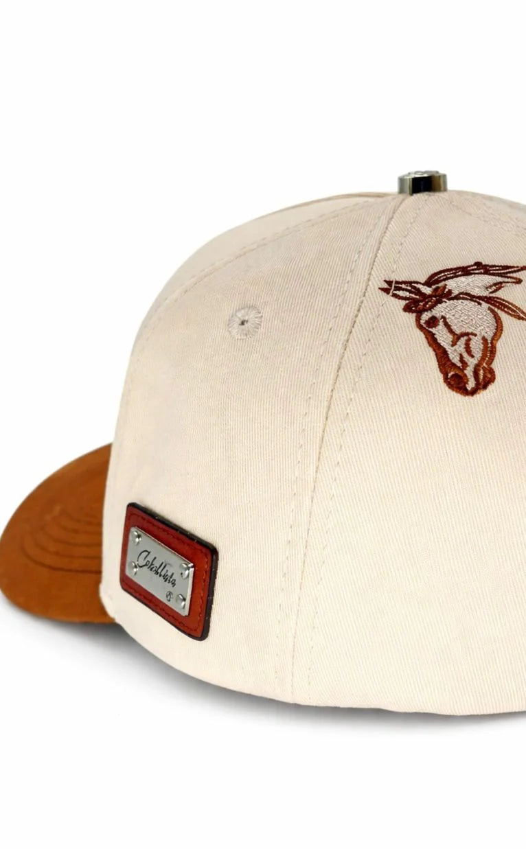 CAPS FANS "HERRADURA BEIGE/CAFÉ"