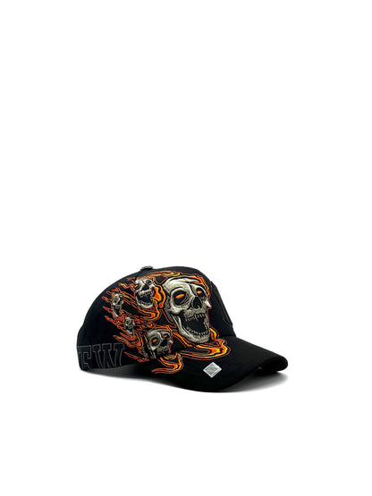 BIG BOSS X KEVIN HATS "NY SKULL FLAME"