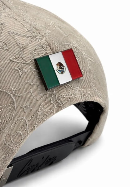 CAPS FANS MÉXICO "CRISTALES BEIGE"
