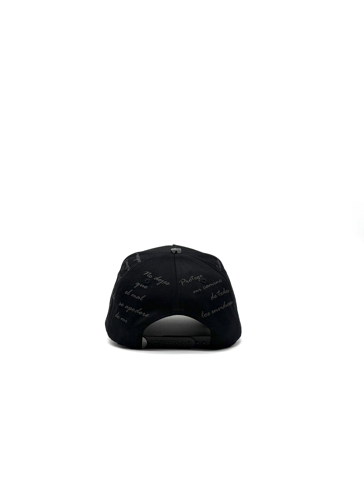 CAPS FANS  "CHROME CROSS BLACK"