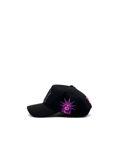 BIG BOSS X KEVIN HATS "NY CRYSTALS PINCK"