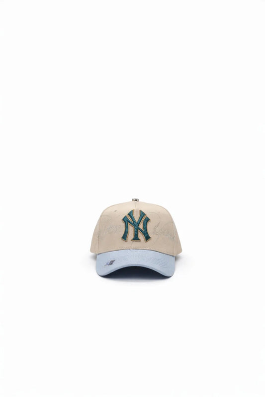 CAPS FANS "NEW YORK NY CRISTALS LIGHT BLUE"