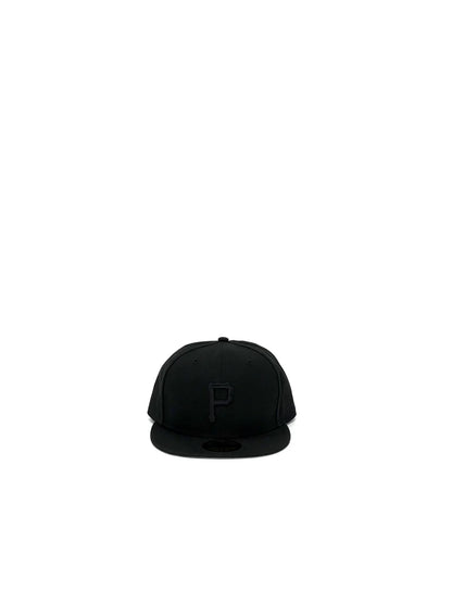 NEW ERA "PITTSBURGH PIRATES BLACK ON BLACK 59FIFTY"