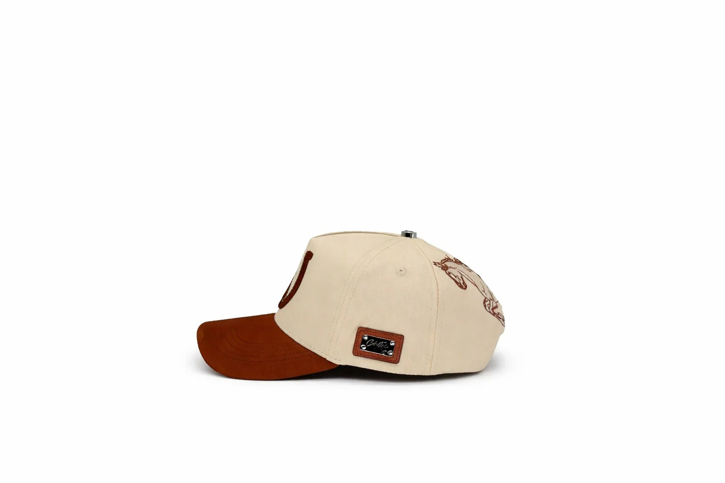 CAPS FANS "HERRADURA BEIGE/CAFÉ"