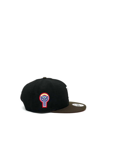 NEW ERA "LOS ANGELES DODGERS BROWN VISOR 9FIFTY SNAPBACK"