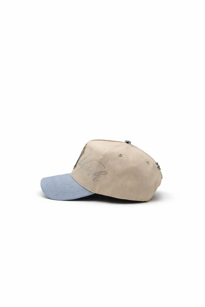 CAPS FANS "NEW YORK NY CRISTALS LIGHT BLUE"