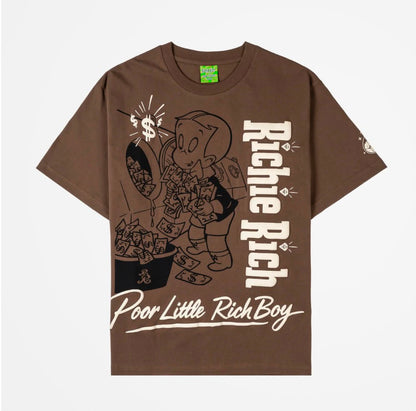 PLAYERA RICHIE RICH "WASHING MONEY"
