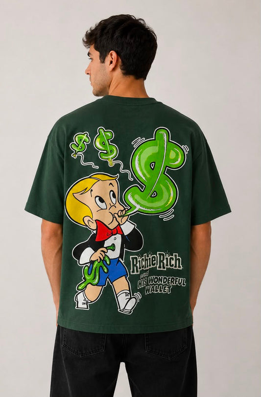PLAYERA RICHIE RICH "DIAMONDS & MONOGRAM "