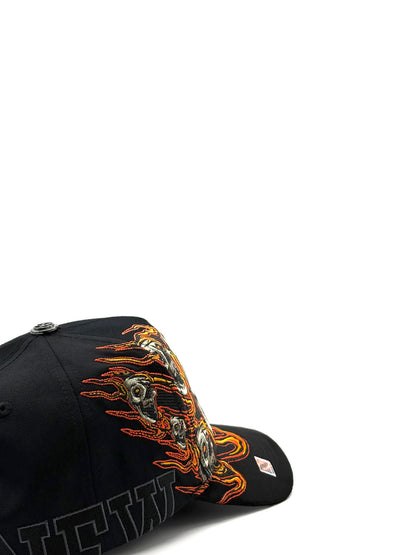 BIG BOSS X KEVIN HATS "NY SKULL FLAME"