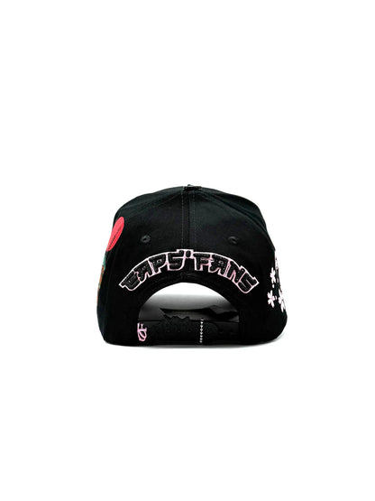 CAPS FANS "SAKURA BLACK"