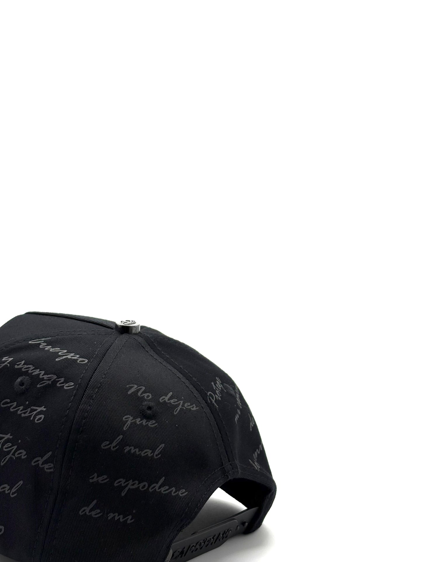 CAPS FANS  "CHROME CROSS BLACK"