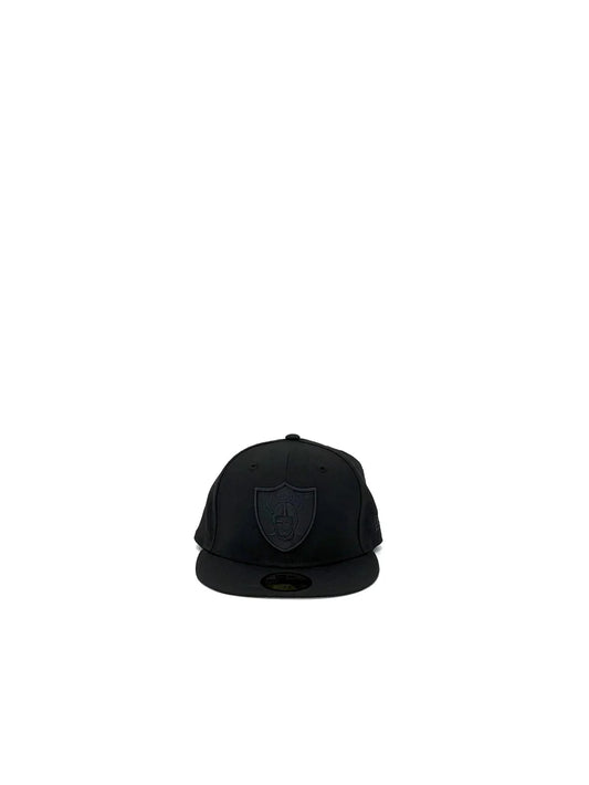 NEW ERA "LAS VEGAS RAIDERS BLACK ON BLACK 59FIFTY"