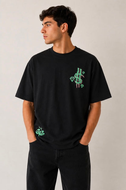 PLAYERA RICHIE RICH "DOLLAR SIGNS"