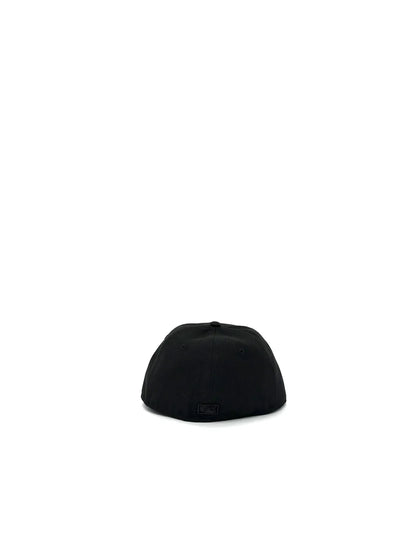 NEW ERA "ATLANTA BRAVES BLACK ON BLACK 59FIFTY"
