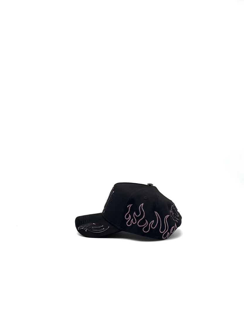 CAPS FANS "NY FIRE BLACK/PINK"