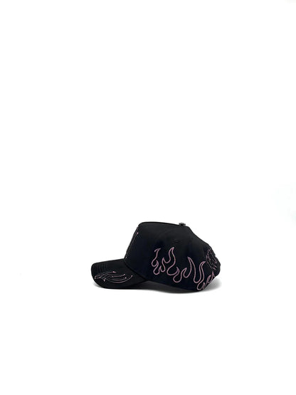 CAPS FANS "NY FIRE BLACK/PINK"