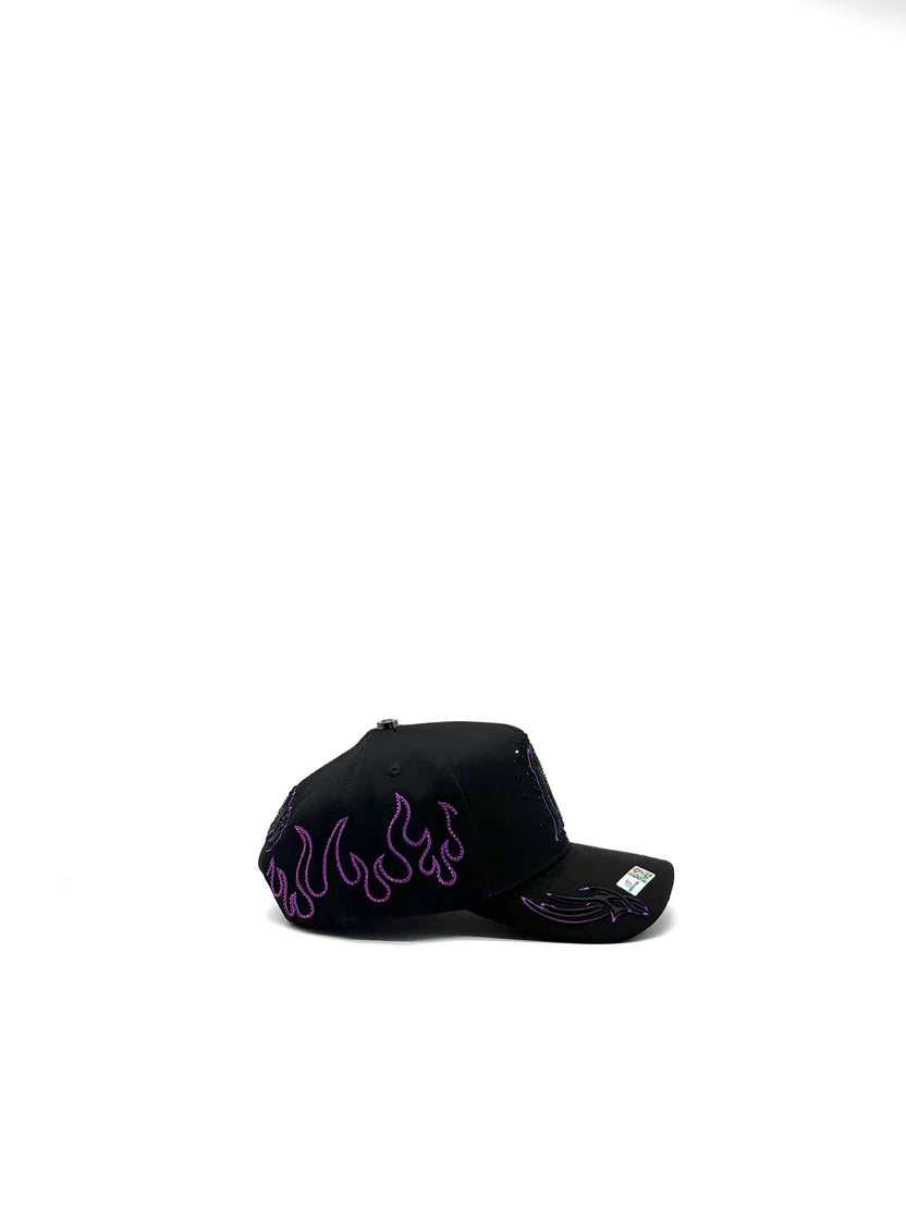 CAPS FANS "NY FLAMES PURPLE"