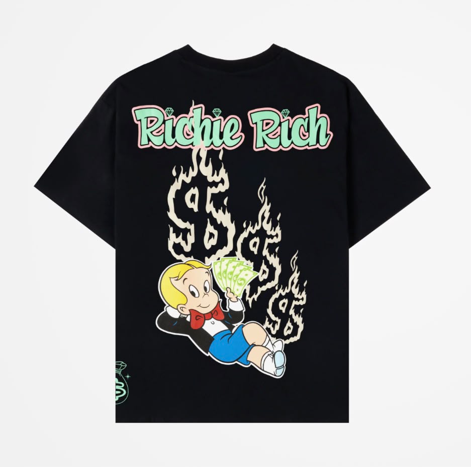 PLAYERA RICHIE RICH "DOLLAR SIGNS"