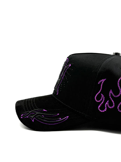 CAPS FANS "NY FLAMES PURPLE"