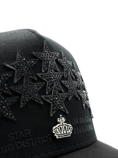 STAR HATS CLUB "TOTAL BLACK DISTRICT"